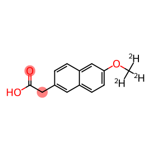 6-Methoxy-2-naphthaleneacetic Acid-d3 (DesMethyl Naproxen-d3)