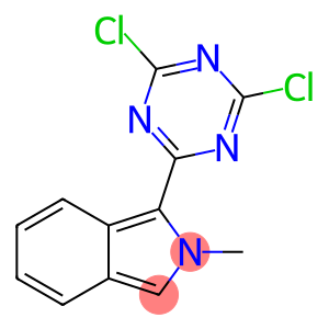 2H-Isoindole, 1-(4,6-dichloro-1,3,5-triazin-2-yl)-2-methyl-