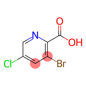 3-Bromo-5-chloropyridine-2-carboxylic acid