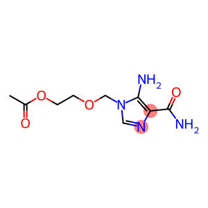 ACETIC ACID 2-(5-AMINO-4-CARBAMOYL-IMIDAZOL-1-YLMETHOXY)-ETHYL ESTER