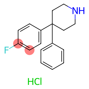 4-(4-FLUOROPHENYL)-4-PHENYLPIPERIDINE HCL