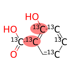 2-Hydroxybenzoic acid (phenyl-13C6)