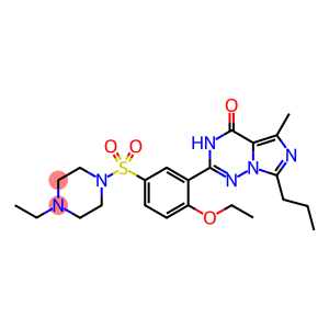 2-[2-ethoxy-5-[4-(1,1,2,2,2-pentadeuterioethyl)piperazin-1-yl]sulfonylphenyl]-5-methyl-7-propyl-1H-imidazo[5,1-f][1,2,4]triazin-4-one