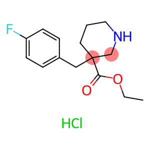 3-(4-氟苄基)哌啶-3-羧酸乙酯盐酸盐