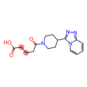 1-Piperidinepentanoic acid, δ-oxo-4-(1,2,4-triazolo[4,3-a]pyridin-3-yl)-