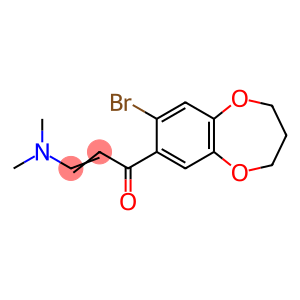 1-(8-Bromo-3,4-dihydro-2H-benzo[b][1,4]dioxepin-7-yl)-3-dimethylamino-propenone