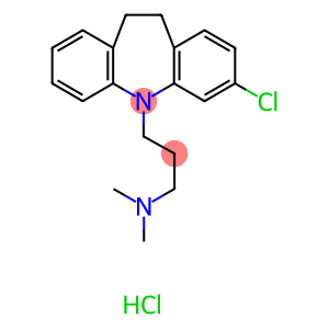 3-Chloro-10,11-dihydro-N,N-(dimethyl-d6)-5H-dibenz[b,f]azepine-5-propanamine Hydrochloride