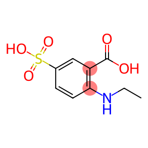 2-乙基氨基-5-磺基苯甲酸