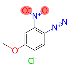 Benzenediazonium, 4-methoxy-2-nitro-, chloride (1:1)