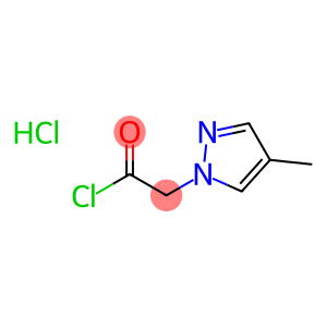 (4-METHYL-PYRAZOL-1-YL)-ACETYL CHLORIDE HYDROCHLORIDE