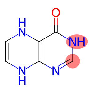 4(1H)-Pteridinone, 5,8-dihydro- (9CI)