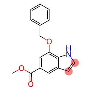 7-(苄氧基)-1H-吲哚-5-羧酸甲酯