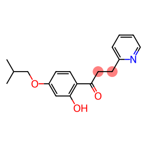 1-(2-HYDROXY-4-ISOBUTOXYPHENYL)-3-(PYRIDIN-2-YL)PROPAN-1-ONE