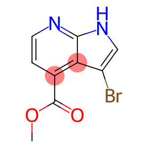 3-溴-1H-吡咯并[2,3-b]吡啶-4-甲酸甲酯