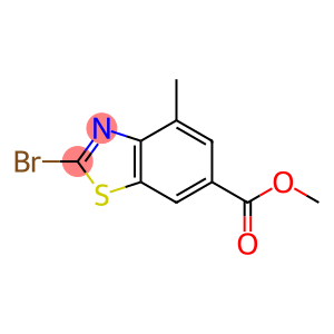 2-溴-4-甲基苯并[D]噻唑-6-羧酸甲酯