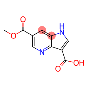 6-(METHOXYCARBONYL)-1H-PYRROLO[3,2-B]PYRIDINE-3-CARBOXYLICACID