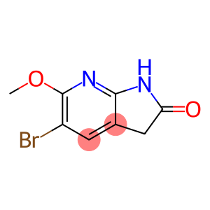 5-溴-6-甲氧基-1,3-二氢吡咯并[2,3-B]吡啶-2-酮