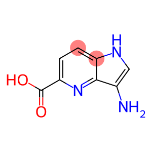 1H-Pyrrolo[3,2-b]pyridine-5-carboxylic acid, 3-amino-