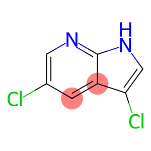 1H-Pyrrolo[2,3-b]pyridine, 3,5-dichloro-