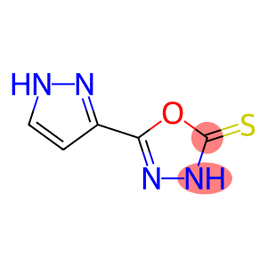 5-(1H-pyrazol-5-yl)-1,3,4-oxadiazole-2-thiol