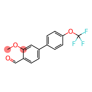 3-methoxy-4'-(trifluoromethoxy)-[1,1'-biphenyl]-4-carbaldehyde