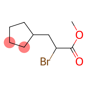 Cyclopentanepropanoic acid, a-broMo-, Methyl ester