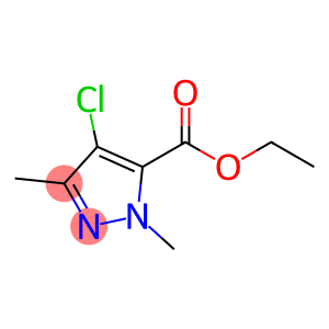 4-CHLORO-1,3-DIMETHYL-1H-PYRAZOLE-5-CARBOXYLIC ACID ETHYL ESTER