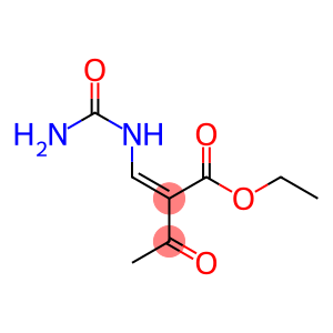 3-Oxo-2-[1-ureido-meth-(Z)-ylidene]-butyric acid ethyl ester