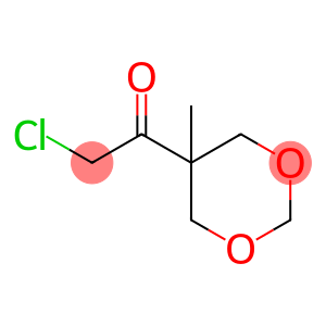 Ethanone, 2-chloro-1-(5-methyl-1,3-dioxan-5-yl)-