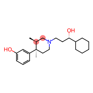 (+)-3-[(3R,4R)-1-[(S)-3-Hydroxy-3-cyclohexylpropyl]-3,4-dimethylpiperidin-4-yl]phenol