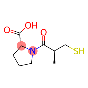 (R)-1-((S)-3-mercapto-2-methylpropanoyl)pyrrolidine-2-carboxylic acid