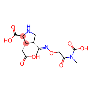 3-Pyrrolidineacetic acid, 2-carboxy-4-[1-[[2-[(carboxymethyl)amino]-2-oxoethoxy]imino]ethyl]-, [2S-(2α,3β,4β)]- (9CI)