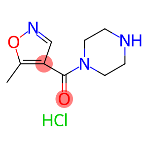 1-(5-methyl-1,2-oxazole-4-carbonyl)piperazine hydrochloride