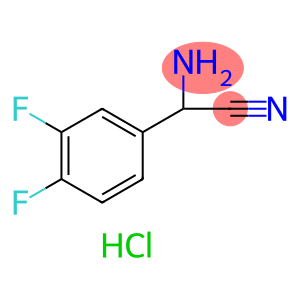 2-amino-2-(3,4-difluorophenyl)acetonitrile hydrochloride