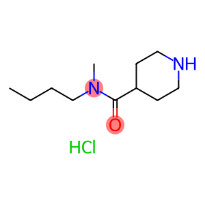 N-Butyl-N-methyl-4-piperidinecarboxamidehydrochloride