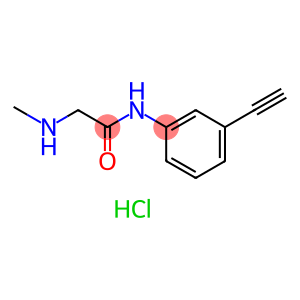 N-(3-乙炔基苯基)-2-(甲氨基)乙酰胺盐酸盐