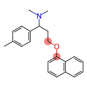 Benzenemethanamine, N,N,4-trimethyl-α-[2-(1-naphthalenyloxy)ethyl]-