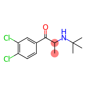 1-Propanone, 1-(3,4-dichlorophenyl)-2-[(1,1-dimethylethyl)amino]-