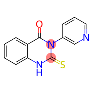 4(1H)-Quinazolinone, 2,3-dihydro-3-(3-pyridinyl)-2-thioxo-