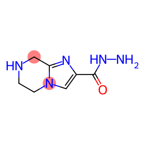Imidazo[1,2-a]pyrazine-2-carboxylic acid, 5,6,7,8-tetrahydro-, hydrazide