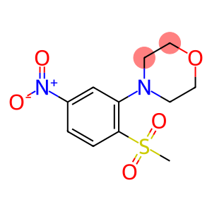 1-Methanesulfonyl-2-Morpholino-4-nitrobenzene