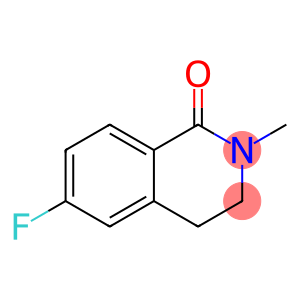 6-Fluoro-2-methyl-3,4-dihydroisoquinolin-1(2H)-one