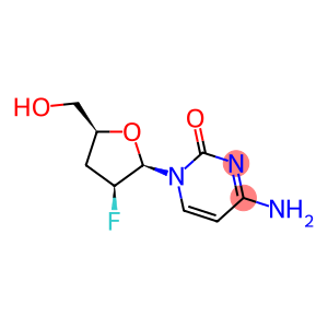 1-(2,3-dideoxy-2-fluoropentofuranosyl)cytosine