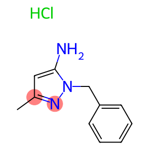 1-Benzyl-3-methyl-5-aminopyrazole Hydrochloride