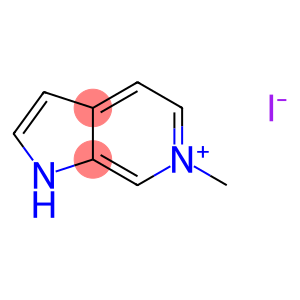 6-methyl-1H-pyrrolo[2,3-c]pyridin-6-ium iodide