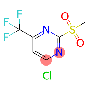 4-氯-2-(甲基磺酰基)-6-(三氟甲基)嘧啶