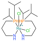 Dichlorobis[3-(di-i-propylphosphino)propylamine]ruthenium(II), min. 97%