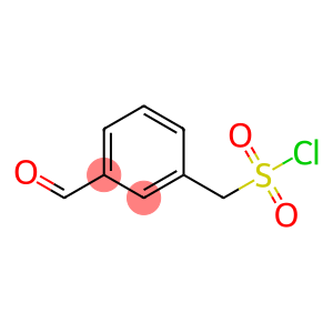 Benzenemethanesulfonyl chloride, 3-formyl-