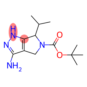 tert-butyl 3-amino-6-isopropyl-4,6-dihydropyrrolo[3,4-c]pyrazole-5(1H)-carboxylate