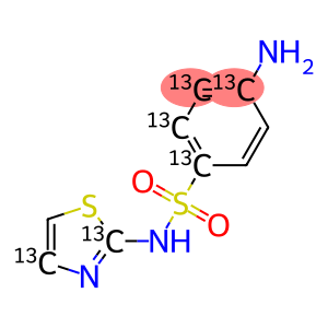 磺胺噻唑-13C6